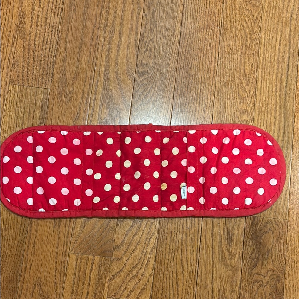 Smitten Red Polka Dot Oven Mitt